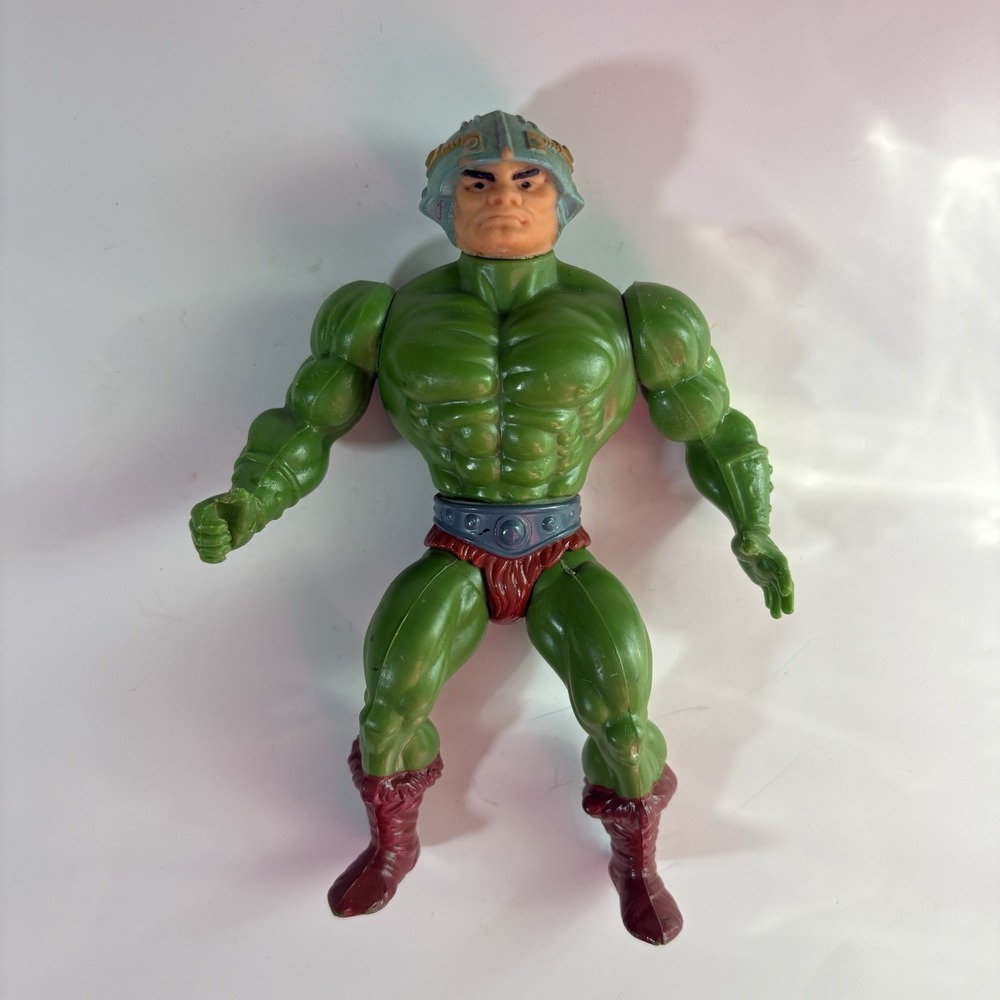 1981 Mattel Man At Arms Figure VTG He-Man Masters Of The Universe MOTO • GUC‼